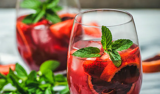 Sangria image from Casa Naranjo's official website